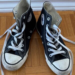 Converse Black High-Top Sneakers 6